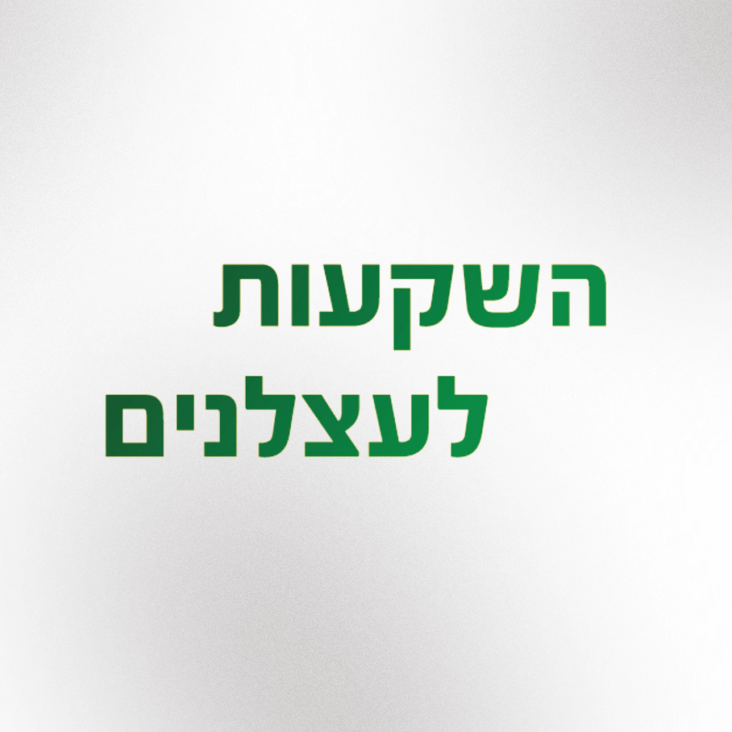 מוקאפ השקעות לעצלנים