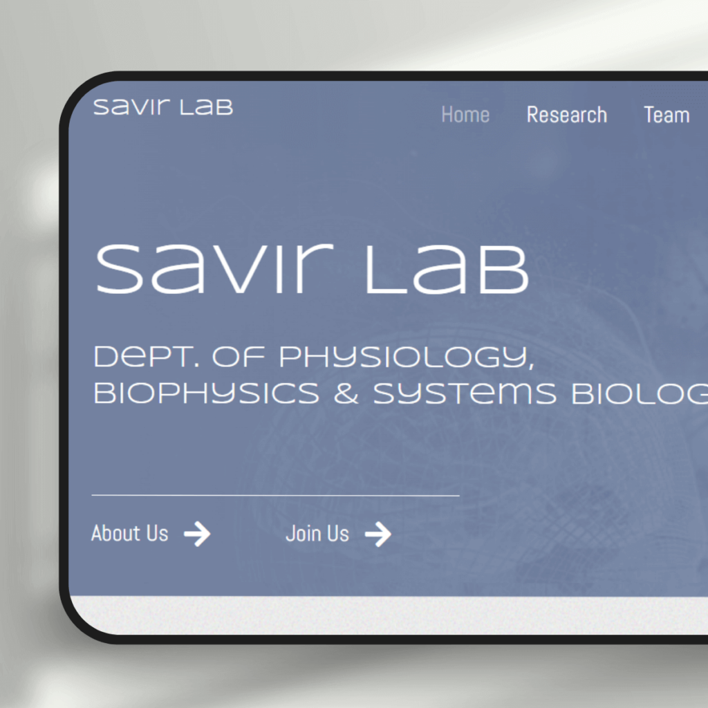 מוקאפ הטכניון - מעבדת סביר