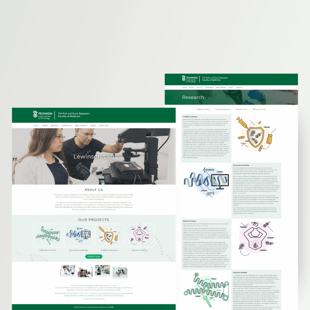 מוקאפ - הטכניון מעבדת לוינסון - הופכי